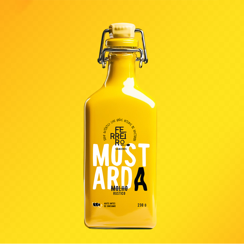 Marca e rótulo para Ferreiro Sabores